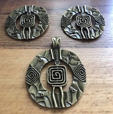 2 Stück Fibel+1 Anhänger