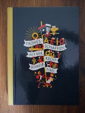 "Frohes Schaffen mit der Rechtschreibfibel" altes Schulbuch Lehrbuch Lesebuch 