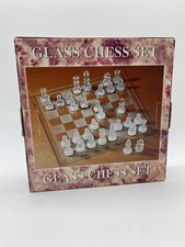 Schach Spiel Schachbrett Glas