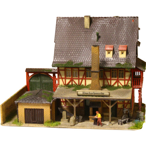 Modellbahn fachwerkhaus mit - modellbahn,