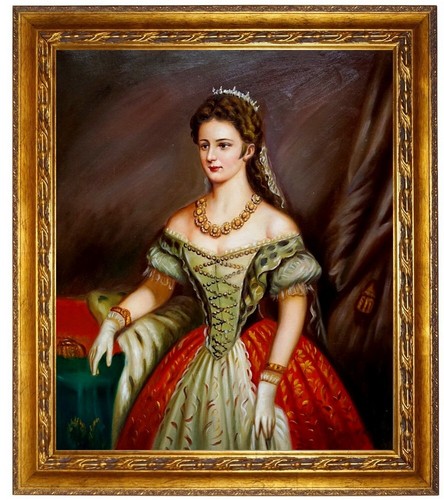 ölbild kaiserin elisabeth - Ölbild, von