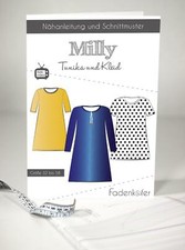 Schnittmuster Fadenkäfer Milly -  Damen Tunika & Kleid