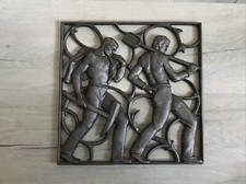 Wandrelief Gusseisen! Sehr Guter Zustand!