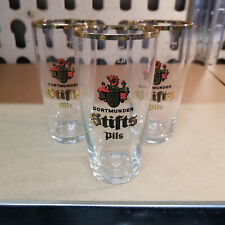 Dortmunder Stifts Pils 3x Glas Becher Wiilybecher