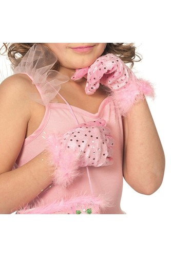 Prinzessin handschuhe rosa - prinzessin,