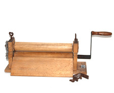 Antike Gebäckmaschine Sprima / Spekulatiusmaschine Bäcker vintage Deko