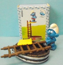 40243 SUPER Schlumpf MIT MINIPOOL Nr. 2 Schleich CE MiB OVP