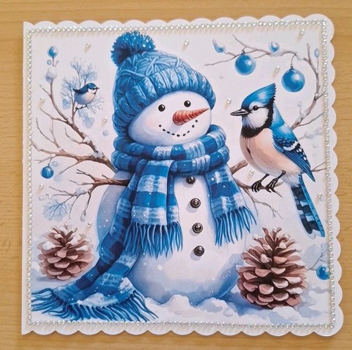 Grusskarte xxl schneemann - 3d-grusskarte, °schneemann