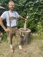 Herren Lederhose 3/4