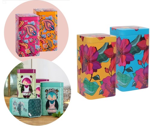Dose teedose teabox eckige - dose,