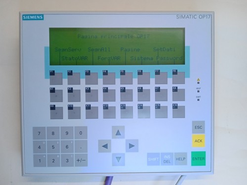 Siemens simatic op17 6av3 - siemens,