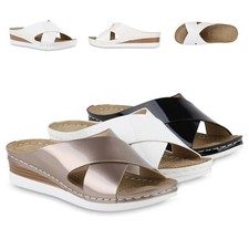 Damen Pantoletten Sandaletten