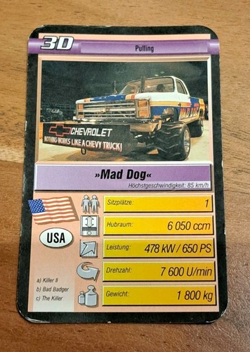 Mad dog einzelkarte - dog,