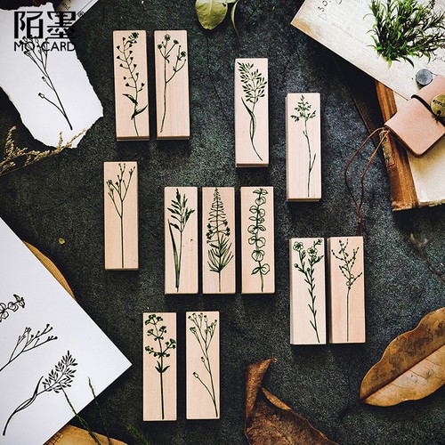 Pflanzen motivstempel - pflanzen,