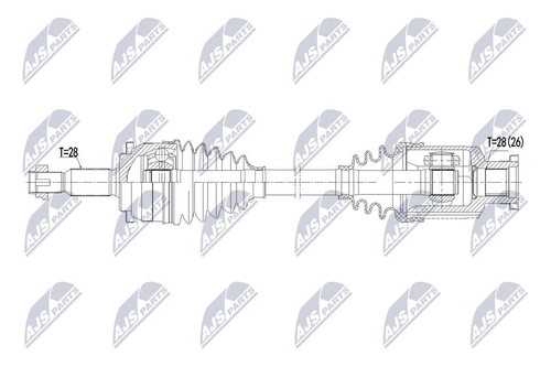 Original nty antriebswelle - nty,