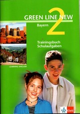 Green Line New 2   Trainingsbuch Schulaufgaben mit Audio -CD und Lösungsheft