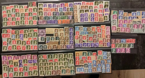 Stempel posten steckkarten - 11,