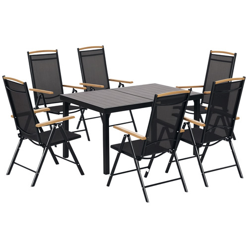 Sitzgruppe klappbar 7tlg