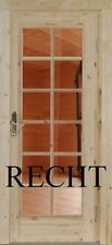 Holz Einbautür Gartenhaustür