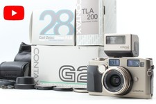 [NEUWERTIG Verpackung] Contax G2 D Filmkamera 28 mm f2.8 Objektiv Blitz Tla20...