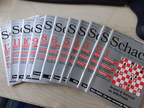 Schach zeitung konvolut - schach,