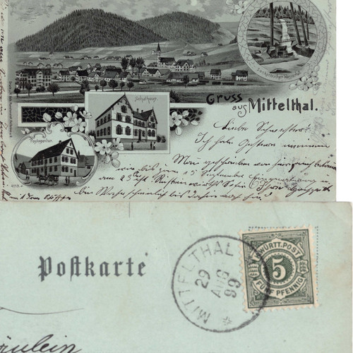 Mitteltal 1899 sankenbacher - mitteltal,