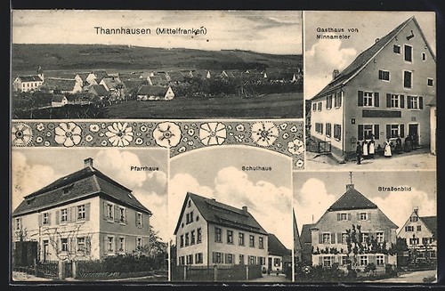 Thannhausen mittelfranken - ak,