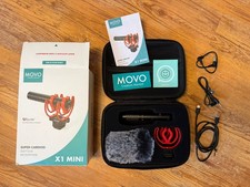 Fotokamera Mikrofon MOVO X1-MINI Shotgun Super-Cardioid  (Sony,Canon,Nikon )