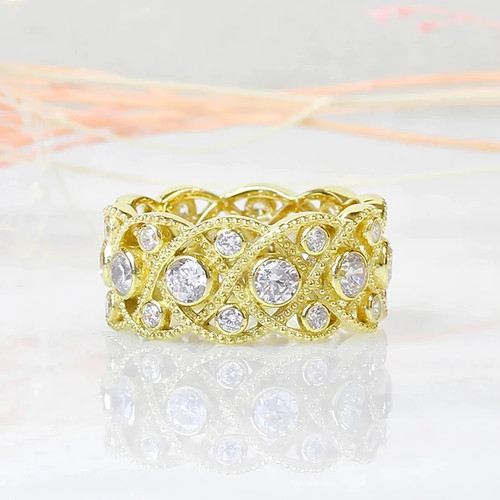 Breiter ring gold silber - ring,