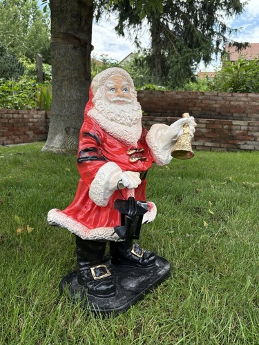 Weihnachtsmann gartenfigur - weihnachtsmann,