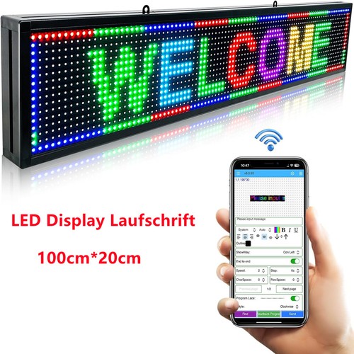 Leuchtschild led display - leuchtschild,