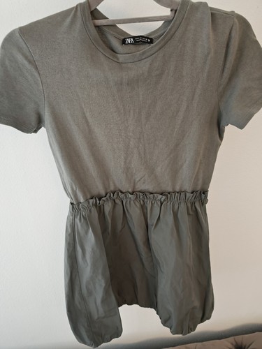 Kleid von zara khaki - von, in