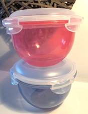 2 Lock und Lock LocknLock  Dosen rund FARB MIX  Vorratsdose 1,3 Liter / HSM 955