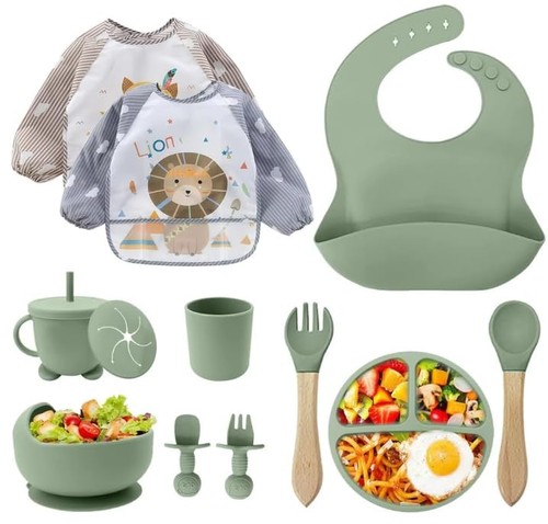 Baby geschirrset silikon - baby,