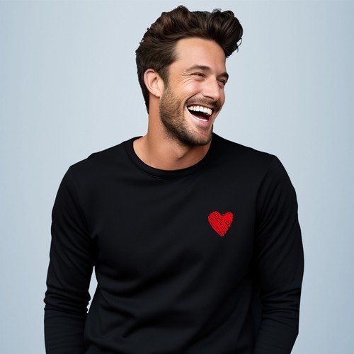 Herren sweatshirt schwarz - sweatshirt,