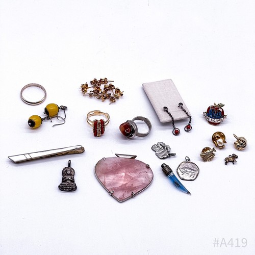Modeschmuck konvolut teile - konvolut,