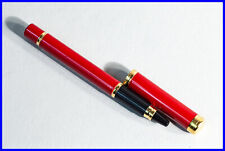 WATERMAN Lady Charlotte ROLLERBALL PEN in Rot & Gold mit Glücksklee