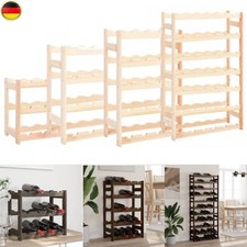 Kiefer Holz Weinregal für 12