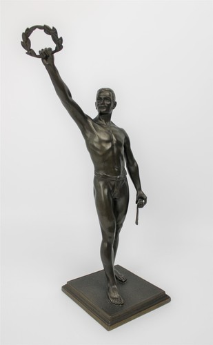 Skulptur jugendstil athlet - jugendstil,