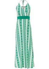 Jerseykleid mit azteken muster - jerseykleid,