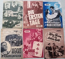 Alte DDR Filmprogramme der