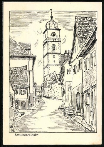 Künstler schwieberdingen - künstler-ak,