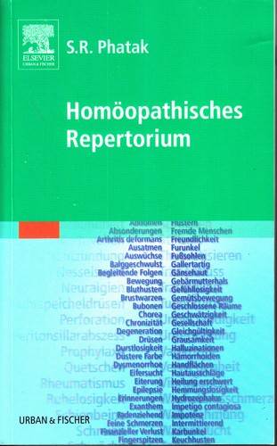 Homöopathische repertorium - homöopathische,