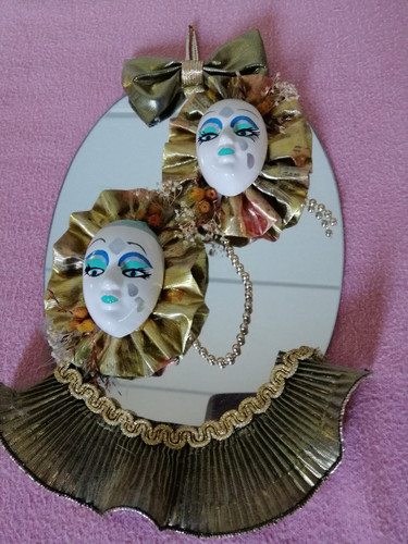 Venezianische maske damen deko - venezianische,