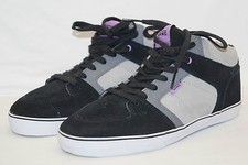 VANS Ellis MID MP (FLEECE) Gr. 41 UK 7,5 schwarz grau lila Skateboard,Innefutter