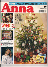 Handarbeitsheft "Anna", Großes Weihnachtsheft, Heft 12/1995