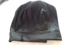 Kochmütze schwarz Bistromütze von Jobeline Koch Berufsbekleidung verstellbar 