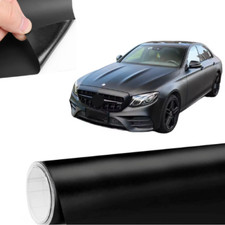 Premium Auto Schwarzmatt Klebe Folie Blasenfrei Matt Selbstklebend Extra Breit