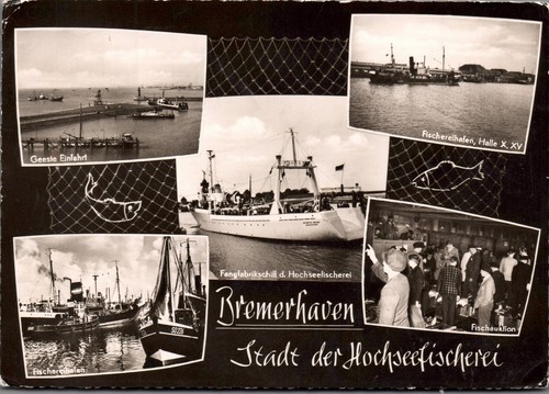 Bremerhaven stadt der - ak,
