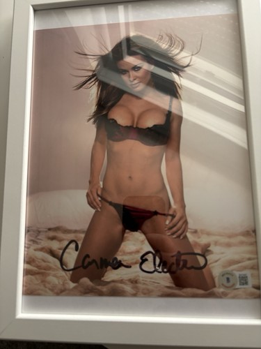 Carmen electra autogramm - carmen, mit